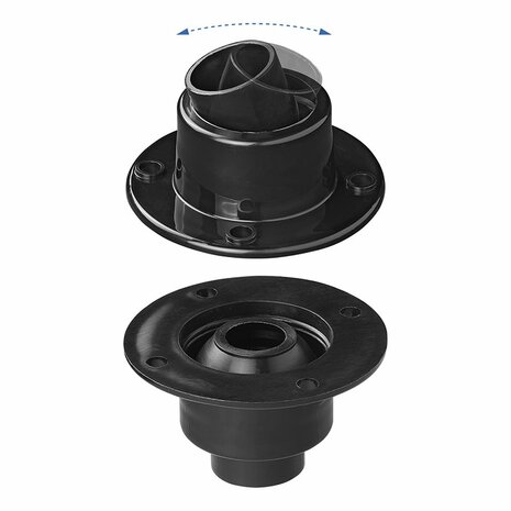 Pieds de table rotatifs - lot de 4 pieces