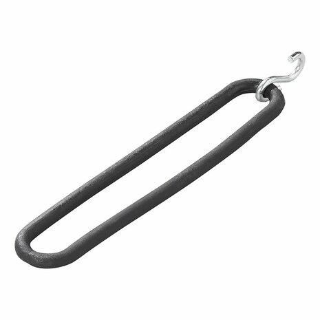 Caoutchouc de tension 200 mm avec crochet en S, 4 pieces sous blister