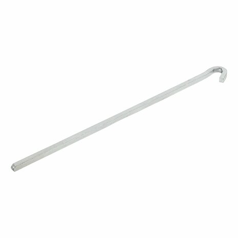 Piquet a rocher carre en metal de 30 cm, lot de 6 pieces en sachet plastique