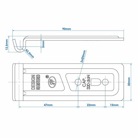 Contrepartie pour verrou de tension SPP ZN-06