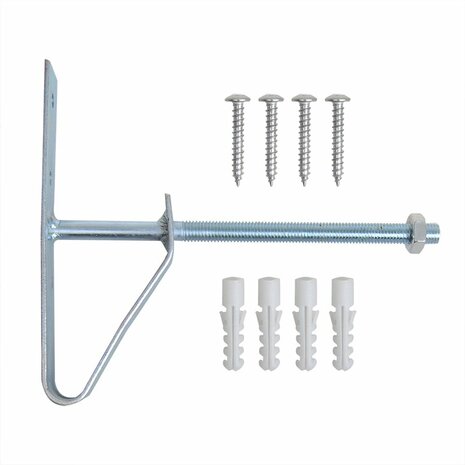 Ensemble de supports de pneus 2 pieces pour montage mural