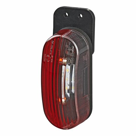 Feu de largeur LED rouge/blanc a droite sous blister