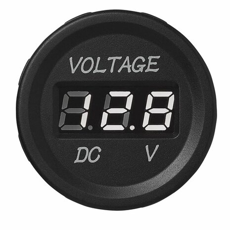Voltmetre numerique integre 6-30V sous blister