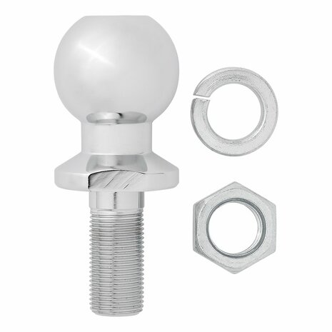 Boule d'attelage droite M22 x 50 mm