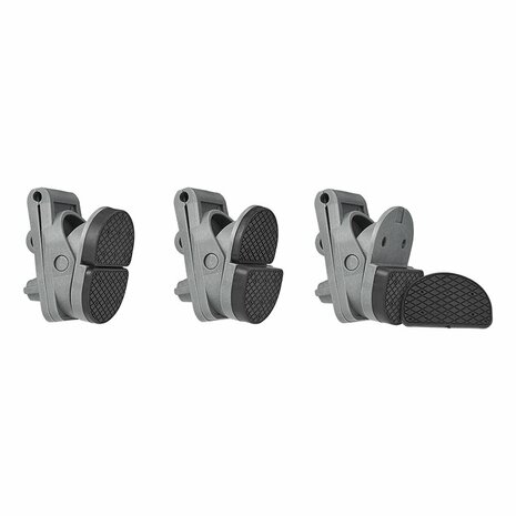Clips de store a verrouillage par rotation - lot de 3 pieces