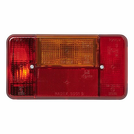 Feu arriere 5 fonctions 194x104mm gauche