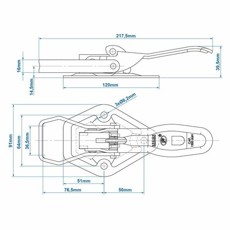 Serrure de tension SPP ZB-05