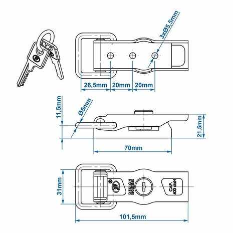 Pince a bascule SPP ZB-13