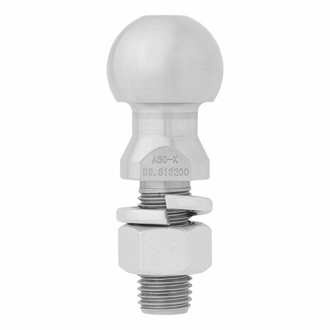 Boule d'attelage droite M24 x 55 mm homologuee type E