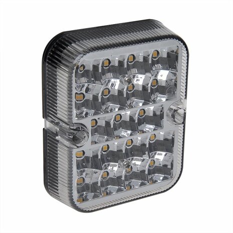 Feu de recul 100x81mm 19LED sous blister