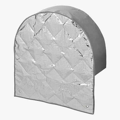 Enjoliveur de roue en aluminium reflechissant pour pneus de 15 a 17 pouces