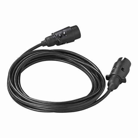 Rallonge 5M avec 2x fiches 7 broches PVC