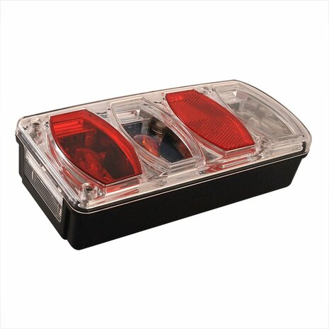 Feu arriere 6 fonctions 222x100mm droit