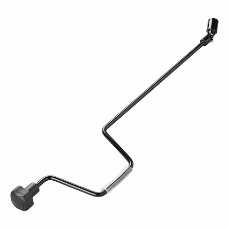 Manivelle 740 mm/19 mm avec cardan pour support d'angle