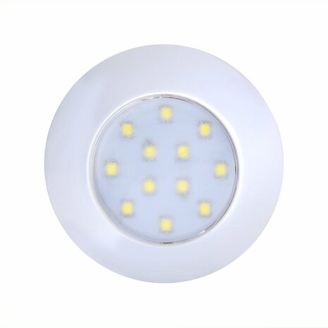 Plafonnier apparent 12 LED 12 V 240 lm  dia 75 x 18 mm