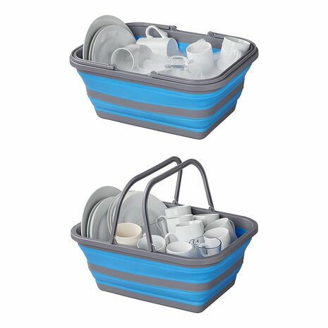 Bac a vaisselle pliable 16L
