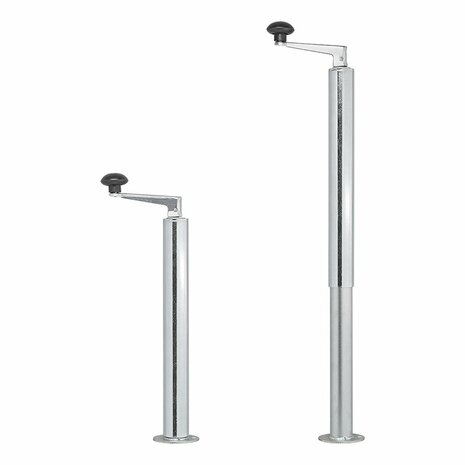 Pied de support 48 mm, extensible 700-650 mm
