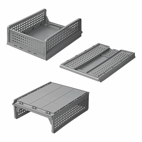 Organisateur de cuisine empilable a 2 niveaux