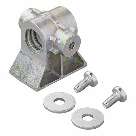 Bloc de broche de support d'angle  M20 x  dia 20 mm