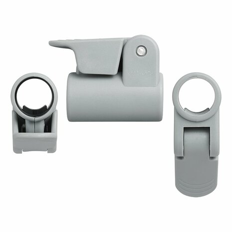 Collier de serrage pour mat de tente a attache rapide 25-28 mm - lot de 4 pieces