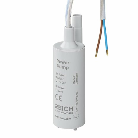Pompe submersible 12V-10L sous blister
