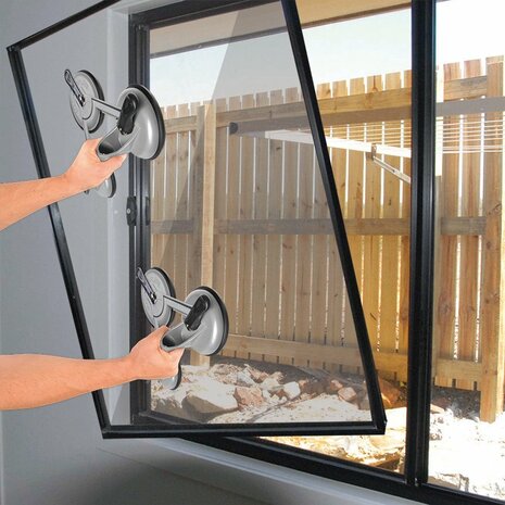 Palonnier a ventouses en aluminium avec 3 ventouses