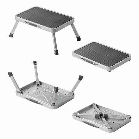 Marchepied 1 marchepied pliable pour caravane/camping-car