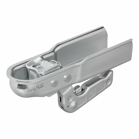 Attelage a boule acier vertical 2 trous carre 60mm 1300kg freine