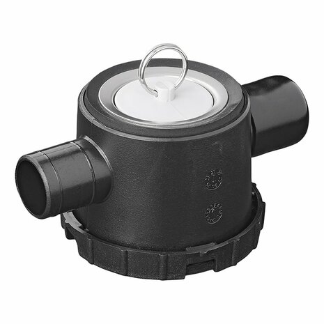 Siphon avec 2 raccords dia 39 mm sous blister