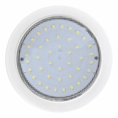 Plafonnier 42 LED 12 V 840 lm  dia 220 x 50 mm