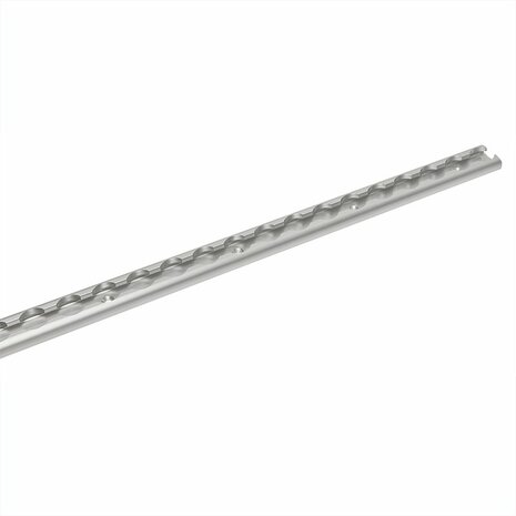 Jeu de rails de reliure en aluminium 2x60cm 6 pieces