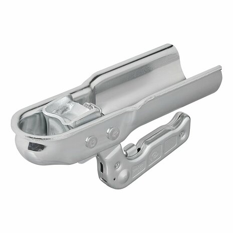 Attelage a boule acier vertical 2 trous rond 60mm 1300kg freine