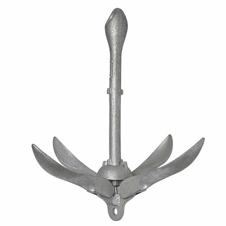 Ancre parapluie 3,2 kg, galvanisee, tete ovoïde