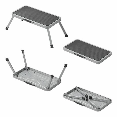 Marchepied XL 1 marche pliable pour caravane/camping-car