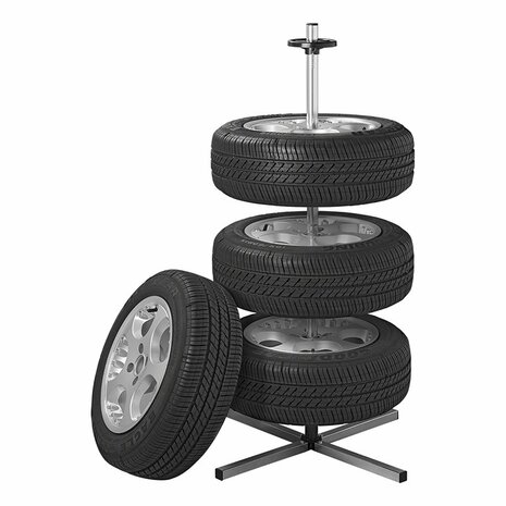 Support de jante en aluminium XL pour 4 pneus
