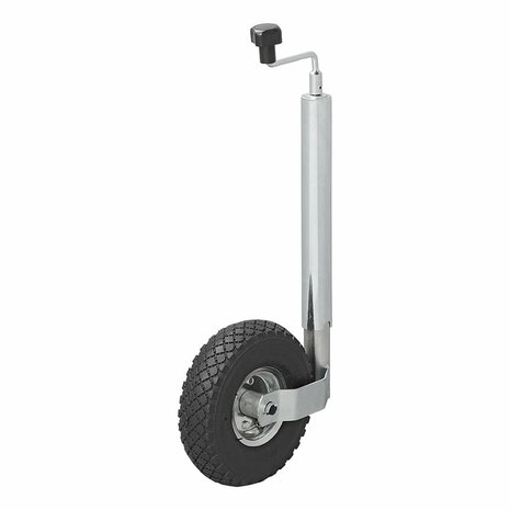 Roue avant jante metal 48mm et pneu pneumatique 260x85mm