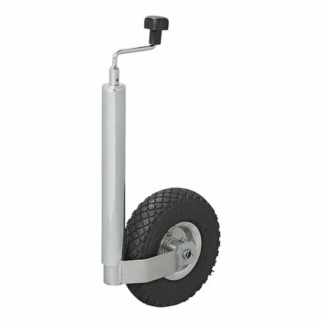 Roue avant jante metal 48mm et pneu pneumatique 260x85mm