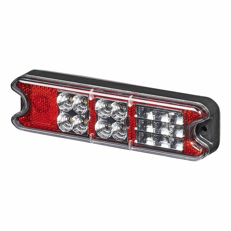 Feu arriere 5 fonctions 192x51mm 21LED sous blister