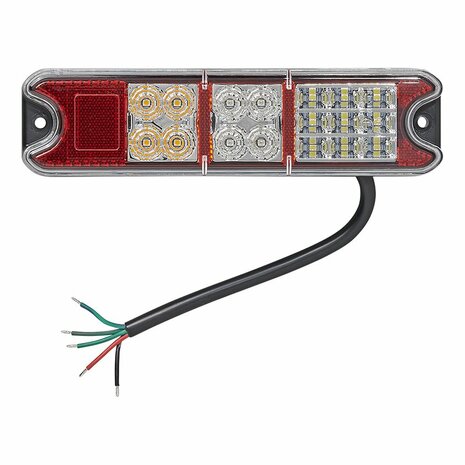 Feu arriere 5 fonctions 192x51mm 21LED sous blister
