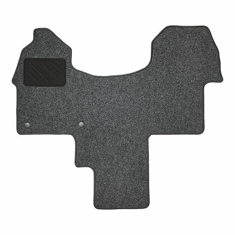 Tapis de sol pour cabine de camping-car Mercedes W907 Sprinter avec propulsion et frein a main a partir de 2018