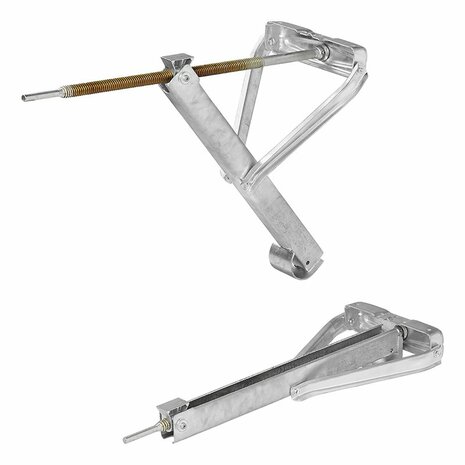 Support d'angle pour caravane 700 kg 605 x 260 mm H : 500 mm