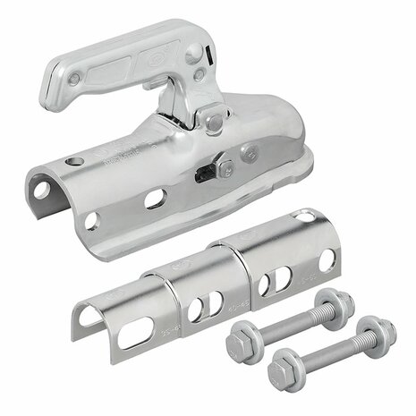 Attelage a boule en acier rond 40/45/50 mm 2300 kg freine