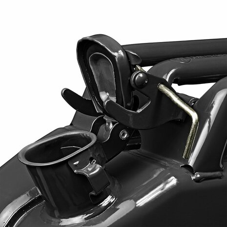 Bidon 20L metal noir homologue UN-TuV/GS