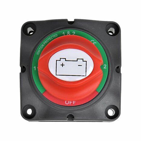 Interrupteur principal 12-48 V 275/1 250 A 1-2-LES DEUX-ARReT
