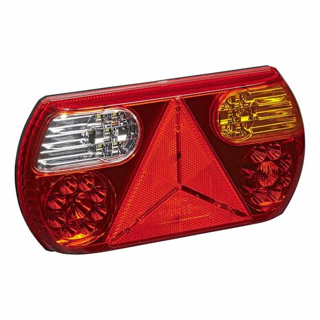 Feu arriere 6 fonctions 296x142mm 32LED droit
