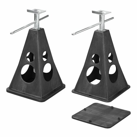 Ensemble de supports en plastique 4 pieces 750 kg/piece