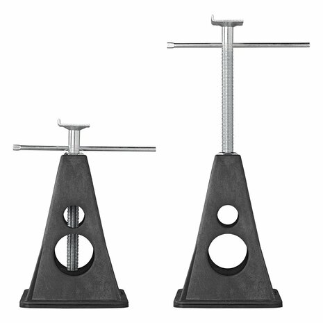 Ensemble de supports en plastique 4 pieces 750 kg/piece