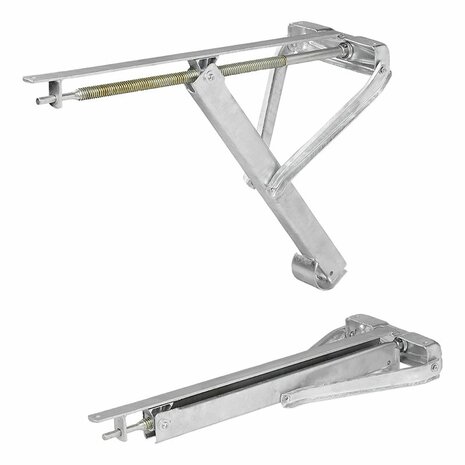 Support d'angle pour caravane 700 kg 605 x 260 mm H : 500 mm