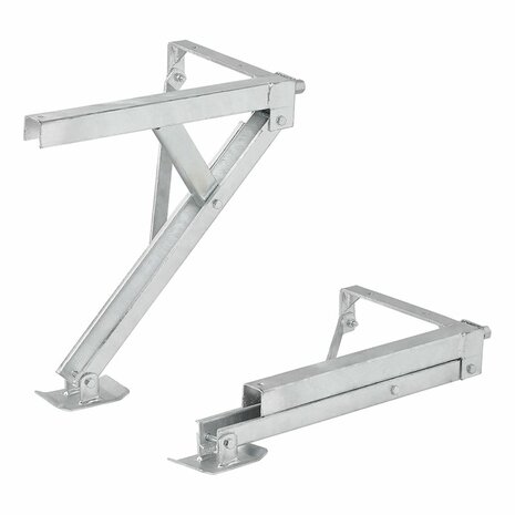Support d'angle de caravane compact 600 kg pour avant droit et arriere gauche