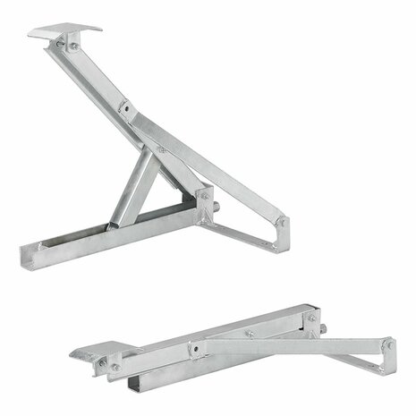 Support d'angle de caravane compact 600 kg pour avant droit et arriere gauche